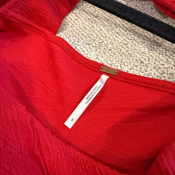 Free People Violet Mini Dress (Red) - Picture 5 of 8